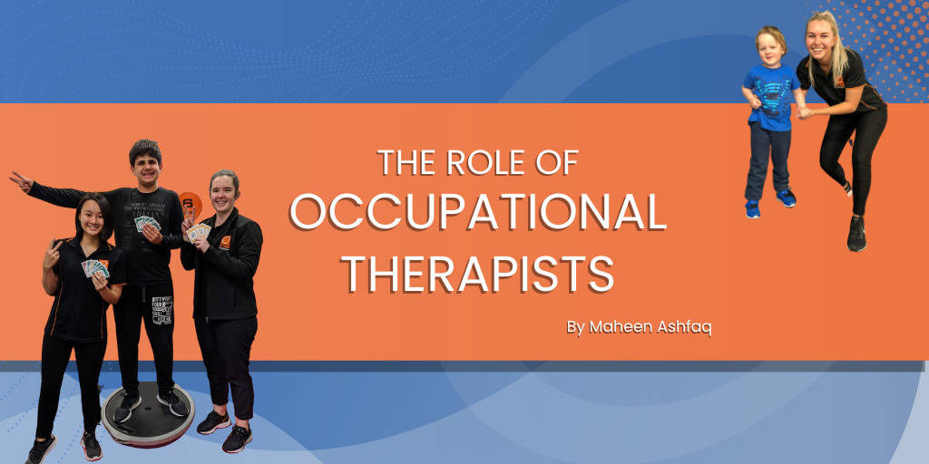 A title page introducing The Role Of Occupational Therapists