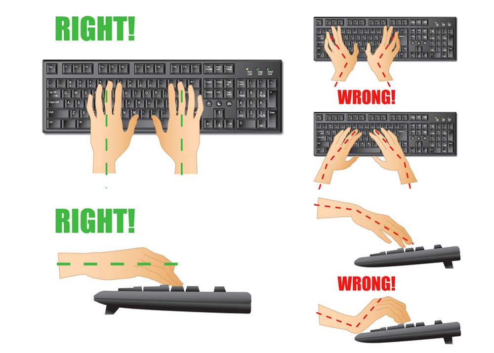 ergonomic keyboard for tennis elbow