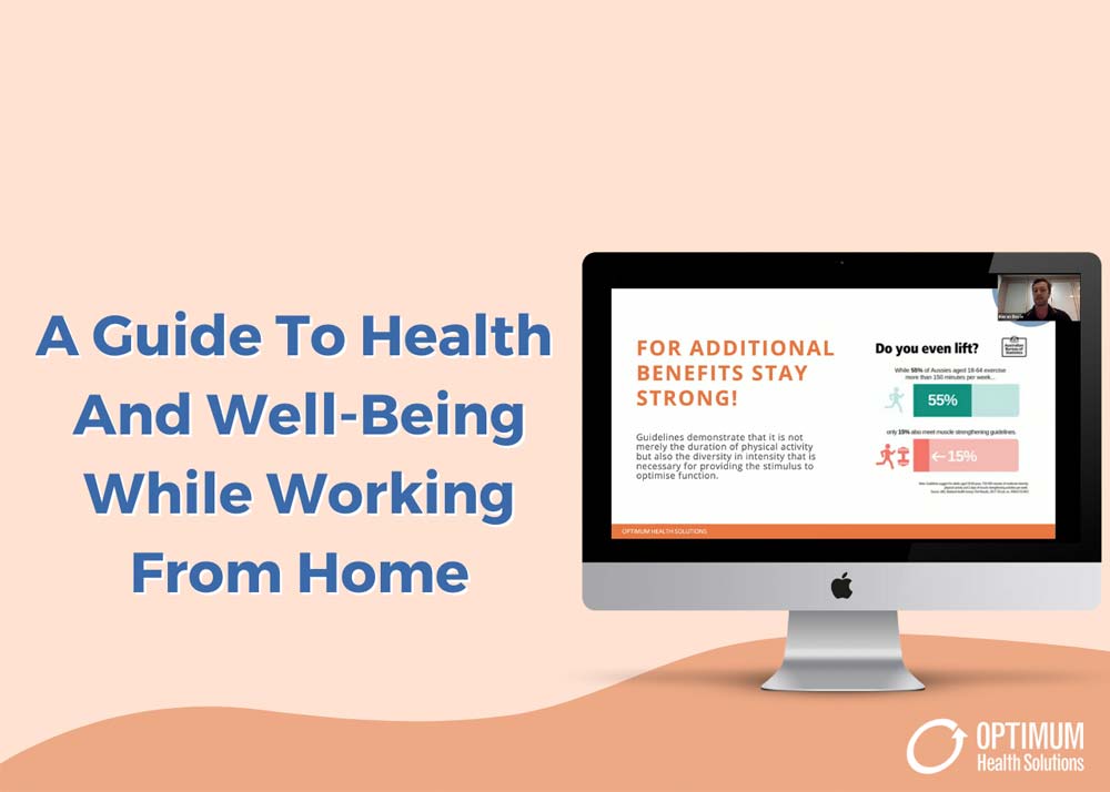 A guide to health and well-being while working from home